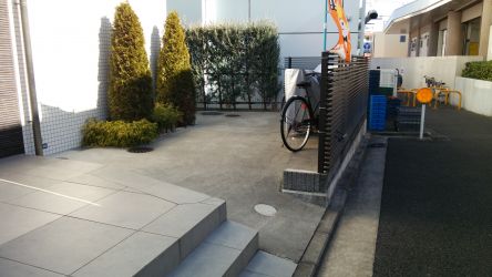 自転車の駐輪場 & バイク置き場